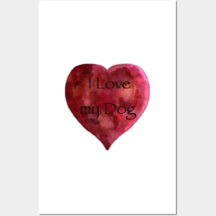 Dog Love Posters and Art